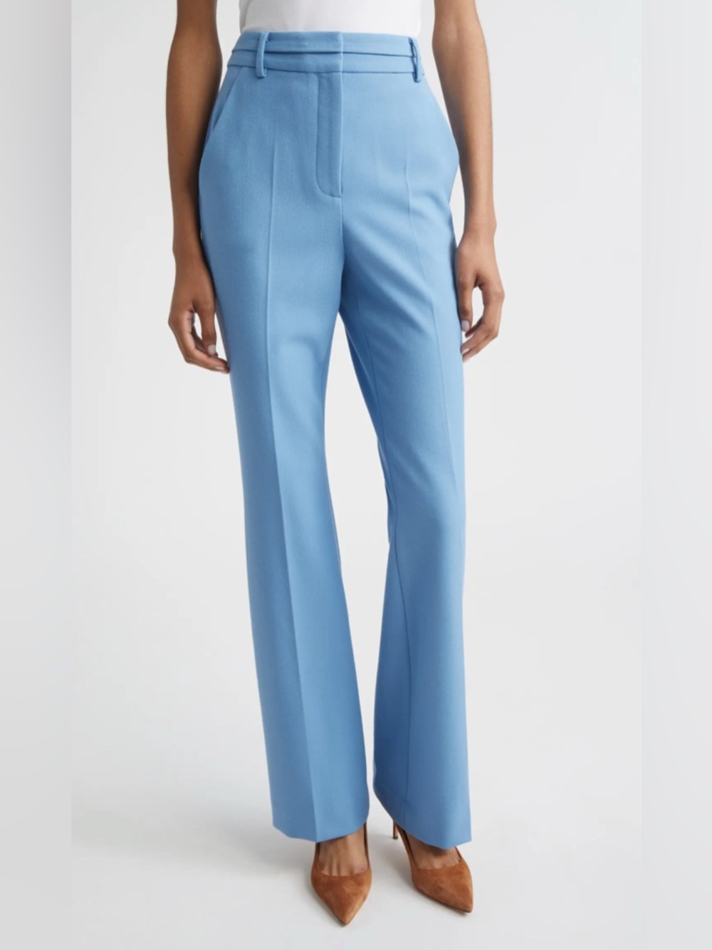 VERONICA BEARD Melvin Pants Blue Jasper Sz 6 -NWT $448